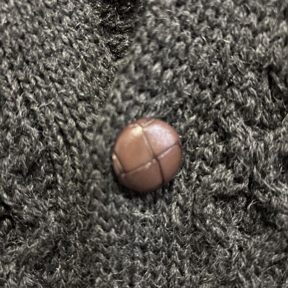 Aran Islands Knitwear Sweater Vest Men's XXL Gray Knit Fisherman Cable Wool - Picture 6 of 14